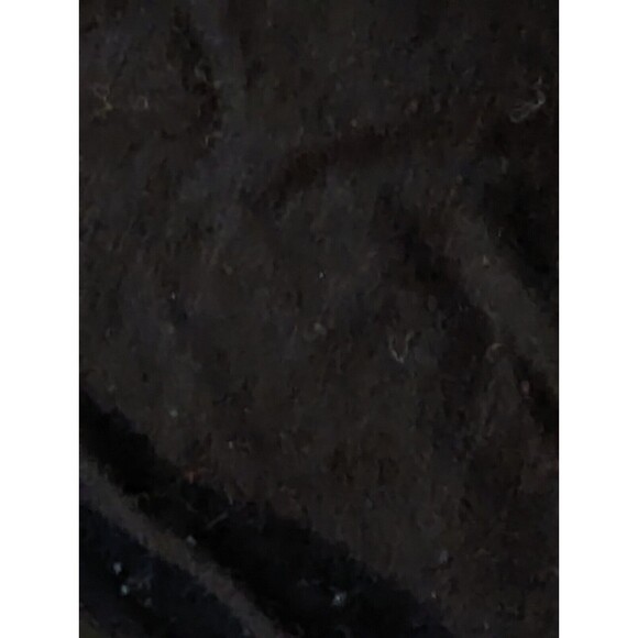 Small Show Pullover Shirt Womens Black Maternity Top Large SS Rayon Blend - Picture 4 of 7